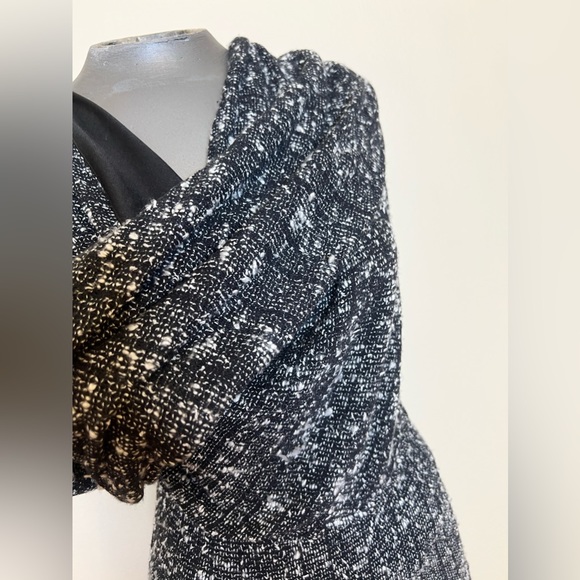 Gracia size small sweater dress with attached interesting Cowel neck/scarf - Picture 5 of 11